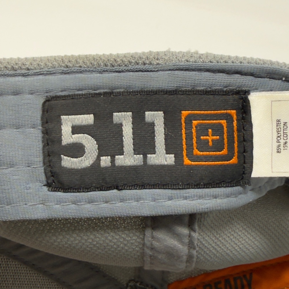 5.11‎ Tactical Grey FBI NA Session 258 2014 Ripstop Mesh Adjustable Baseball Hat - Picture 9 of 11